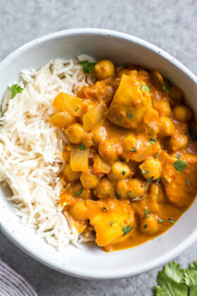 Slow Cooker Chicken & Chickpea Tikka Masala (GF, DF) - Healthy Hearty ...