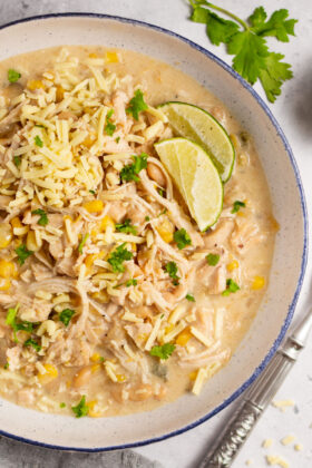 The BEST Instant Pot White Chicken Chili (Gluten-Free) - Healthy Hearty ...