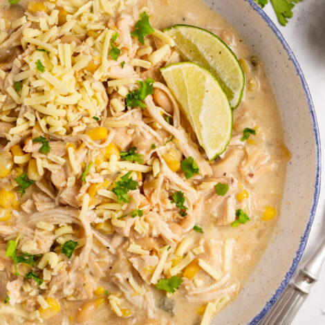 The BEST Instant Pot White Chicken Chili (Gluten-Free) - Healthy Hearty ...