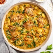 Garlic Chicken Gnocchi Skillet-image
