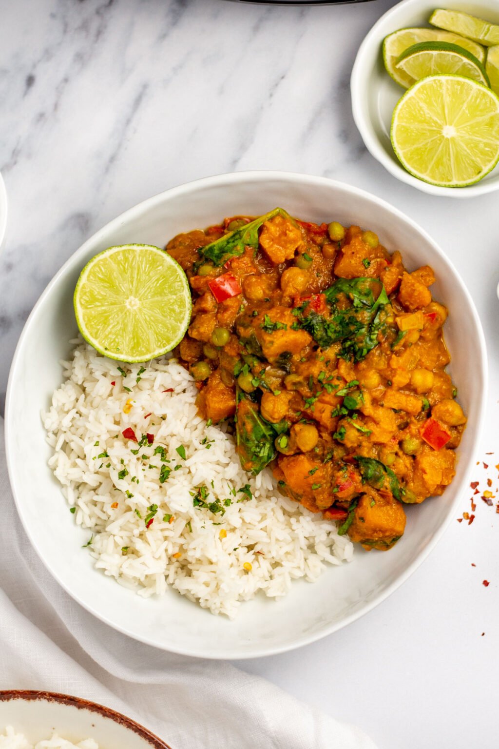 Slow Cooker Vegetable Curry (Meatless, Vegan, DairyFree, GF) Healthy