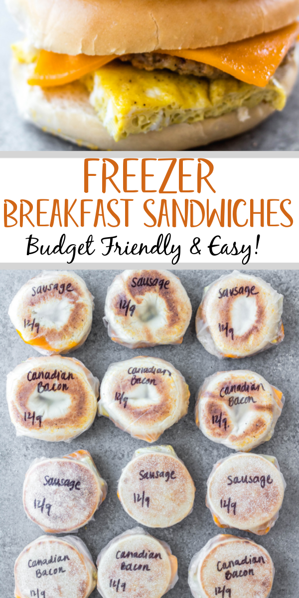 Freezer Breakfast Sandwiches - Healthy Hearty Recipes