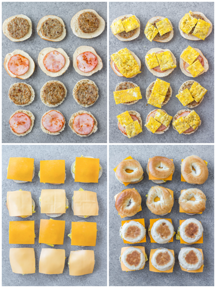 Freezer Breakfast Sandwiches - Healthy Hearty Recipes