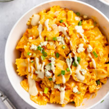 Instant Pot Buffalo Chicken Pasta-image