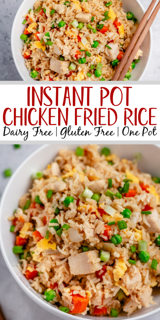 Instant Pot Chicken Fried Rice - Healthy Hearty Recipes