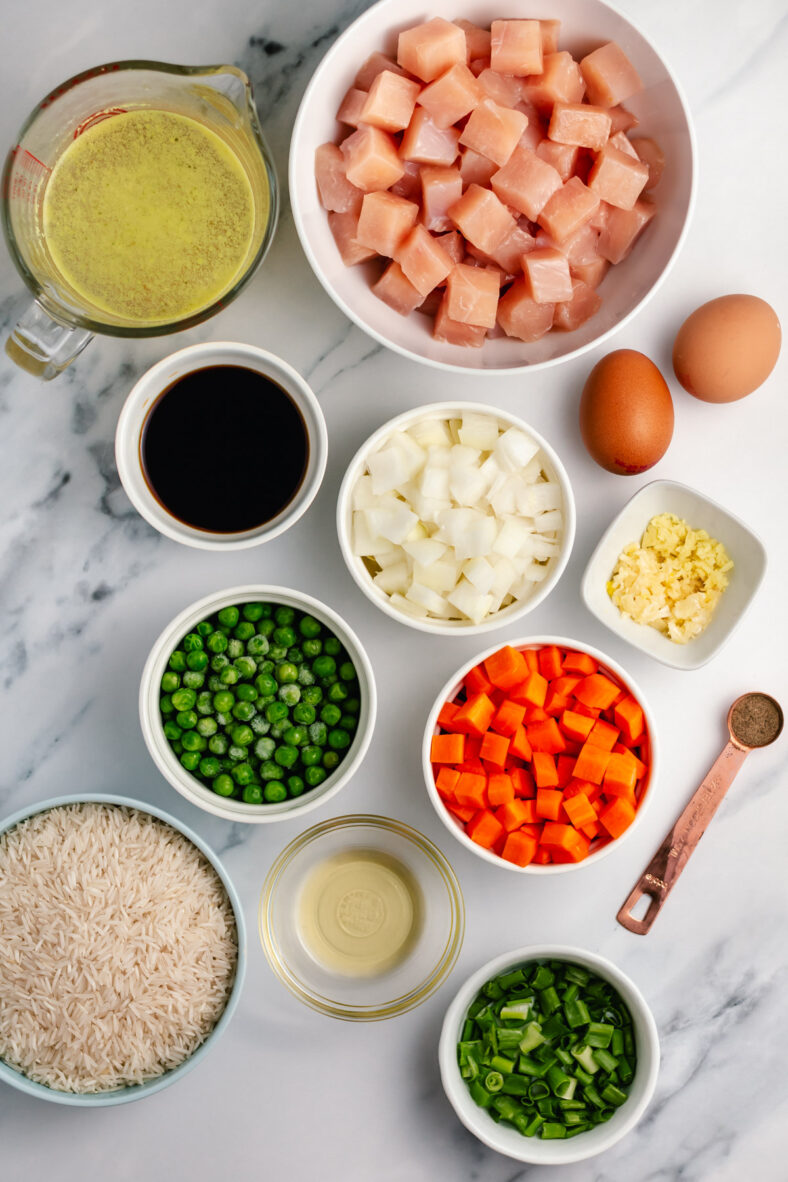 Instant Pot Chicken Fried Rice - Healthy Hearty Recipes