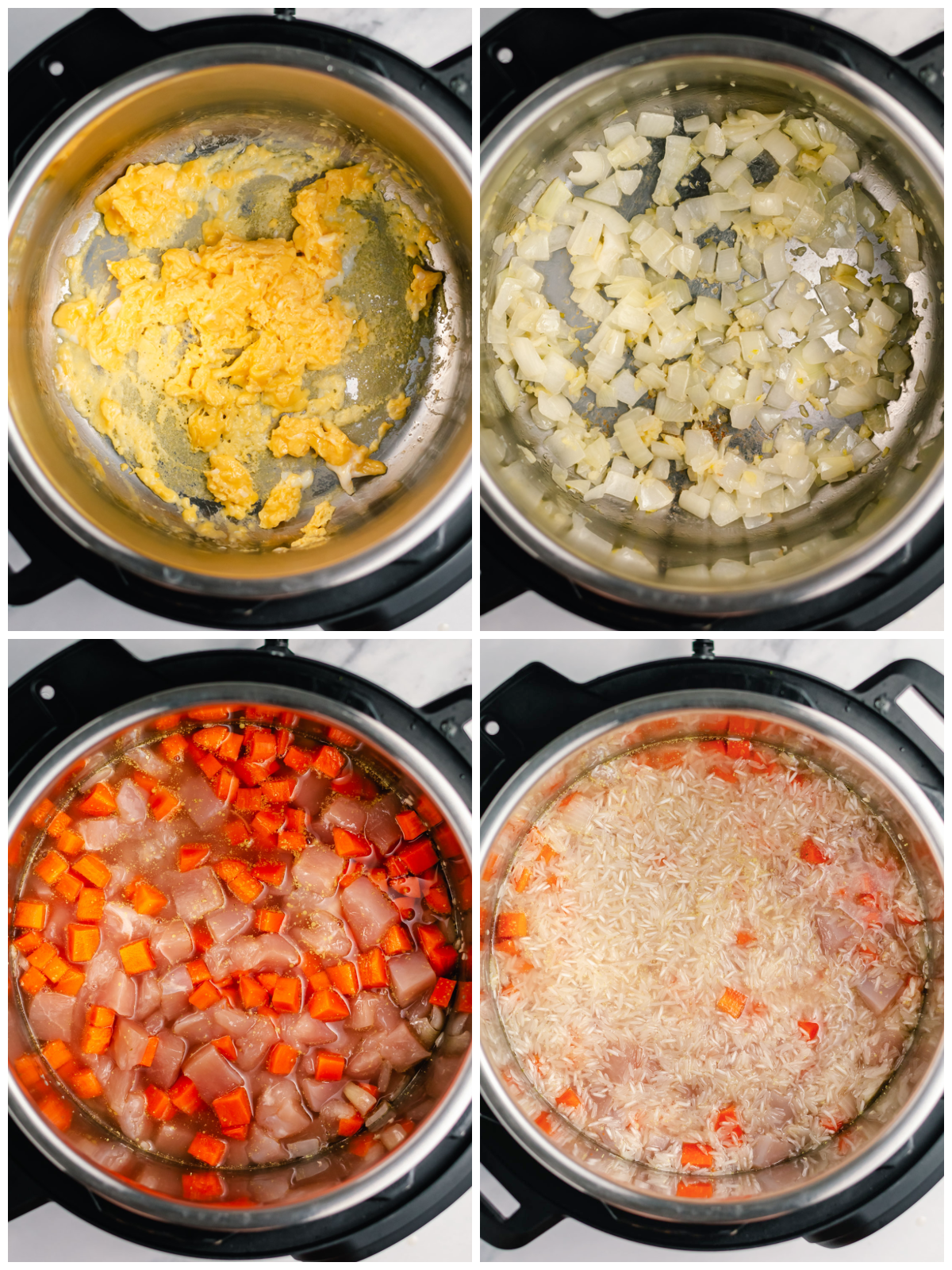 Instant Pot Chicken Fried Rice Ingredients