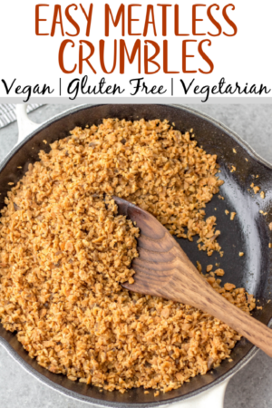 Vegan Ground Beef Meatless Crumbles - Healthy Hearty Recipes