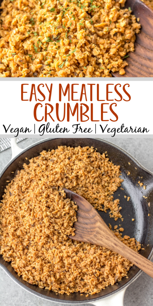 Vegan Ground Beef Meatless Crumbles Healthy Hearty Recipes