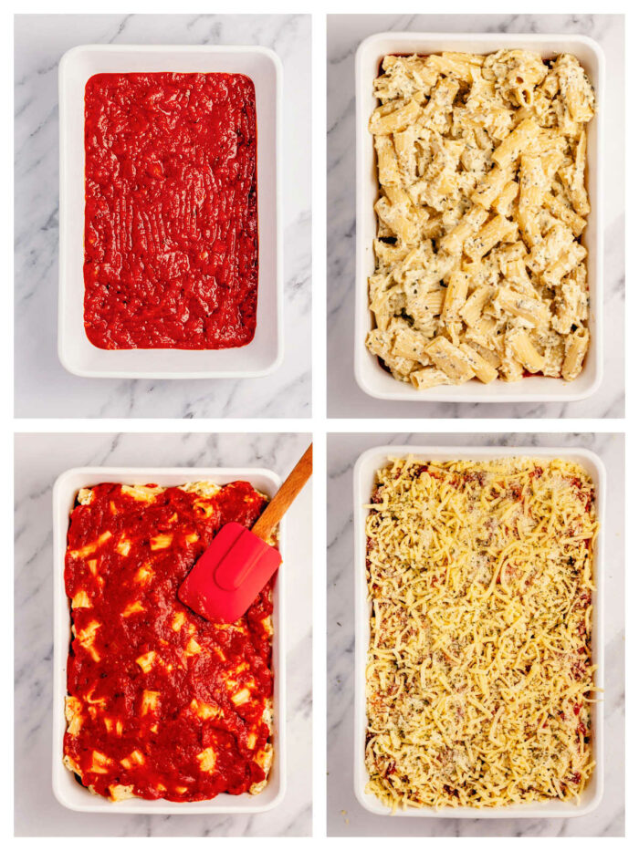 Easy Meatless Baked Ziti - Healthy Hearty Recipes