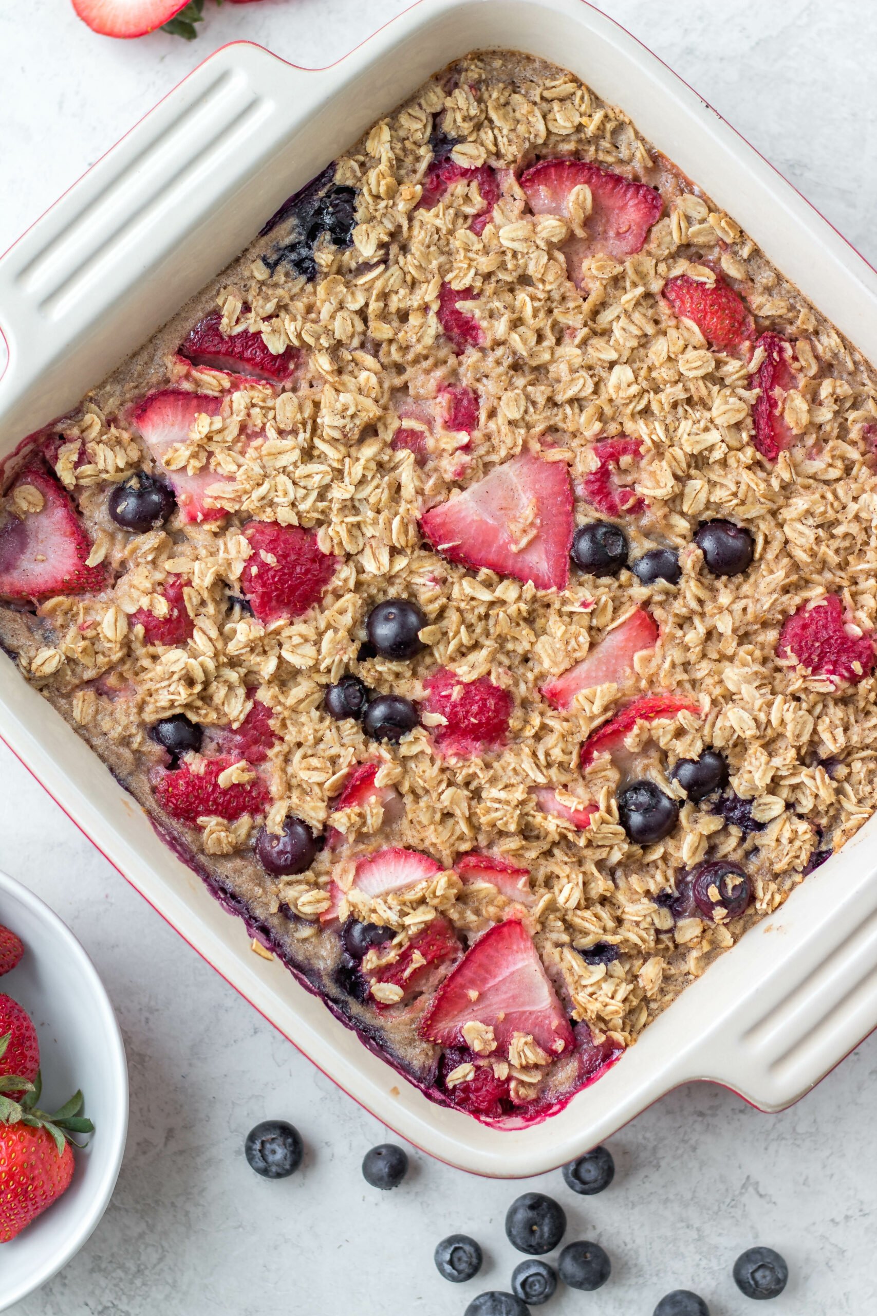 Healthy Mixed Berry Baked Oatmeal - Healthy Hearty Recipes