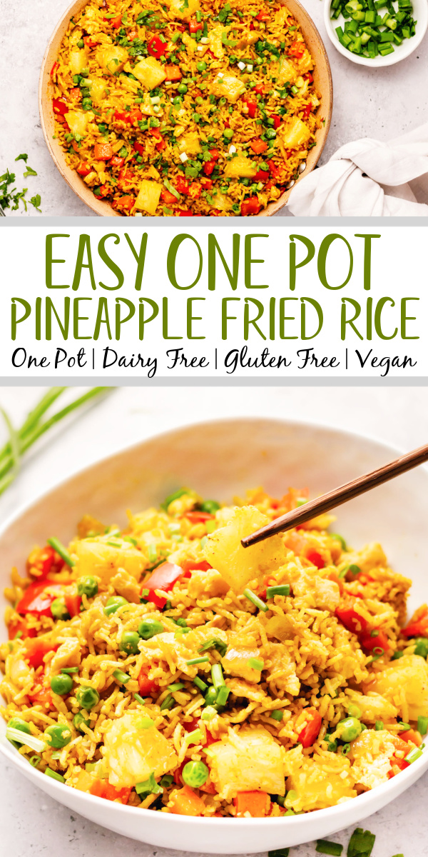 Easy Pineapple Curry Fried Rice - Healthy Hearty Recipes