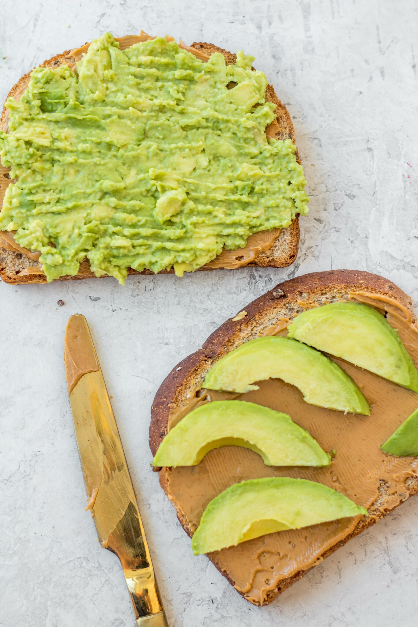 Peanut Butter Avocado Toast Healthy Hearty Recipes
