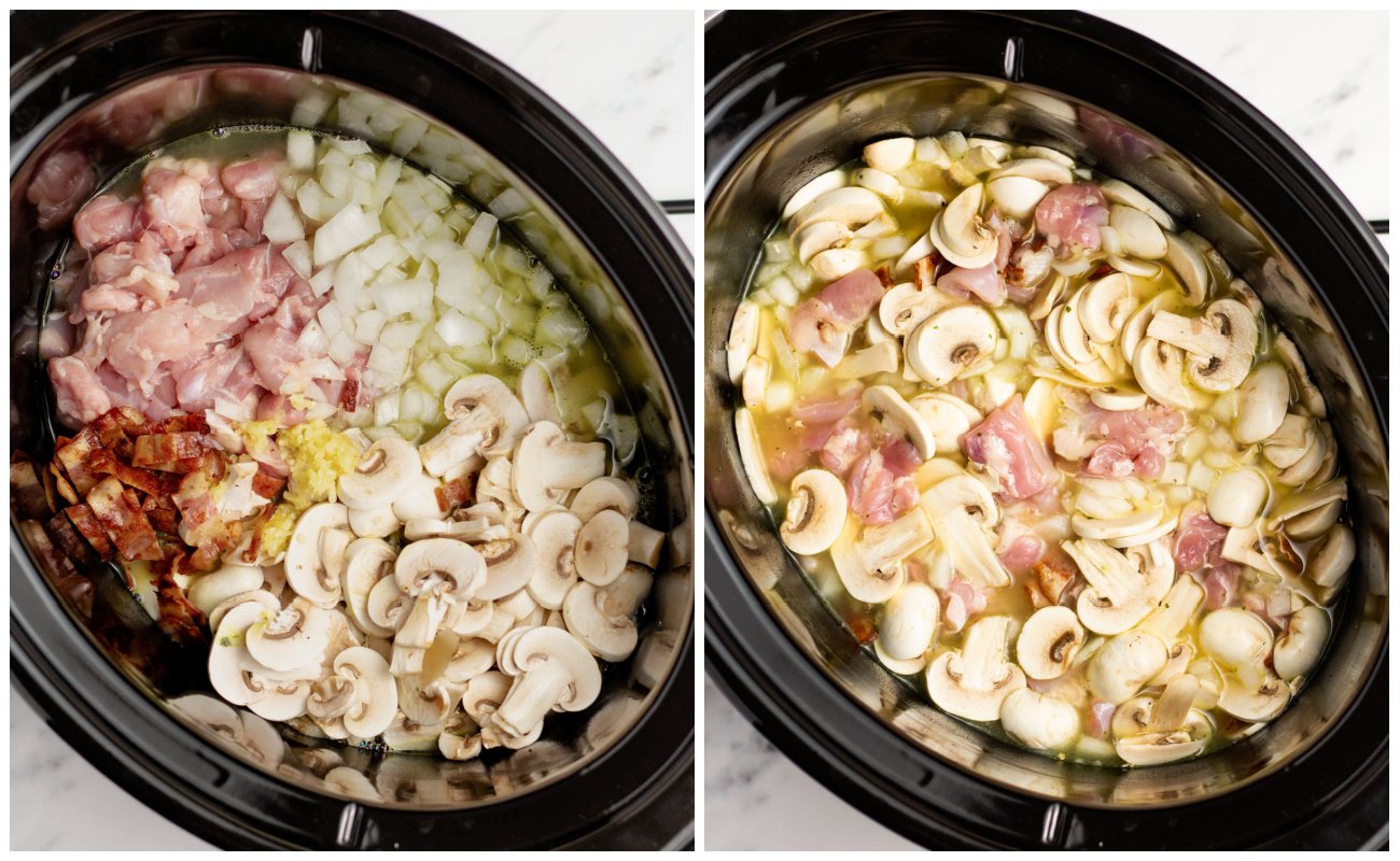 Slow Cooker Chicken Carbonara Healthy Hearty Recipes