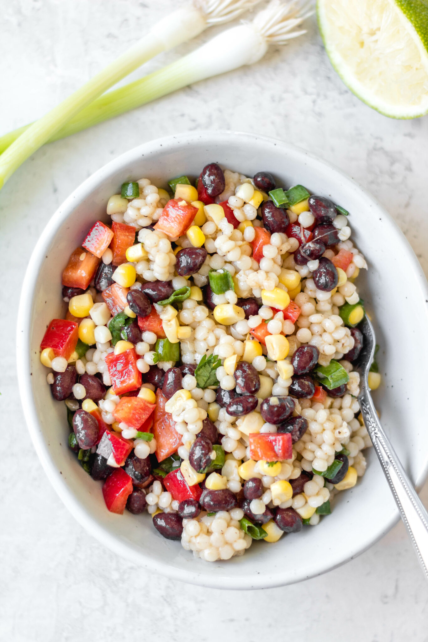 Black Bean Couscous Salad Healthy Hearty Recipes
