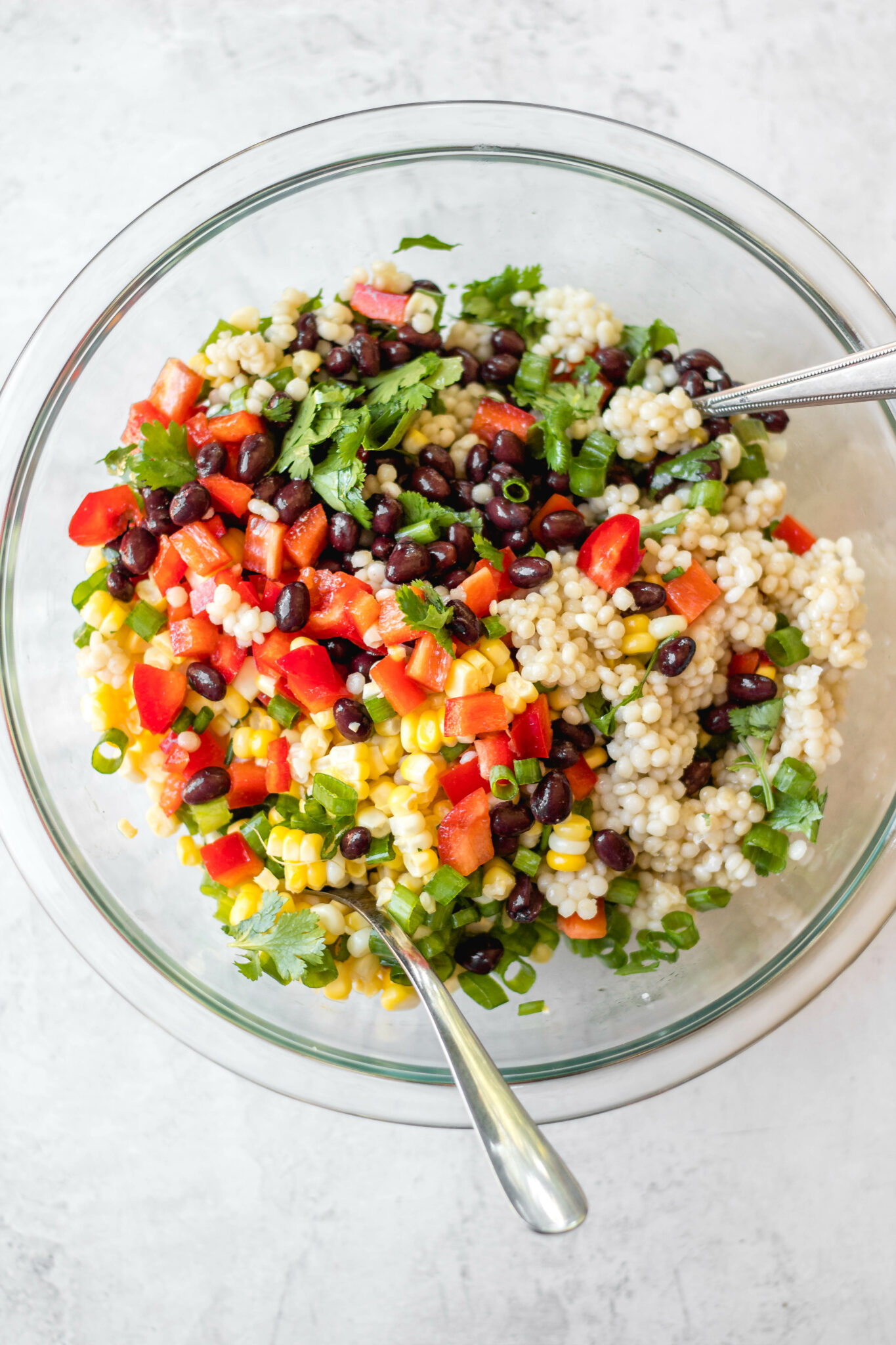 Black Bean Couscous Salad Healthy Hearty Recipes
