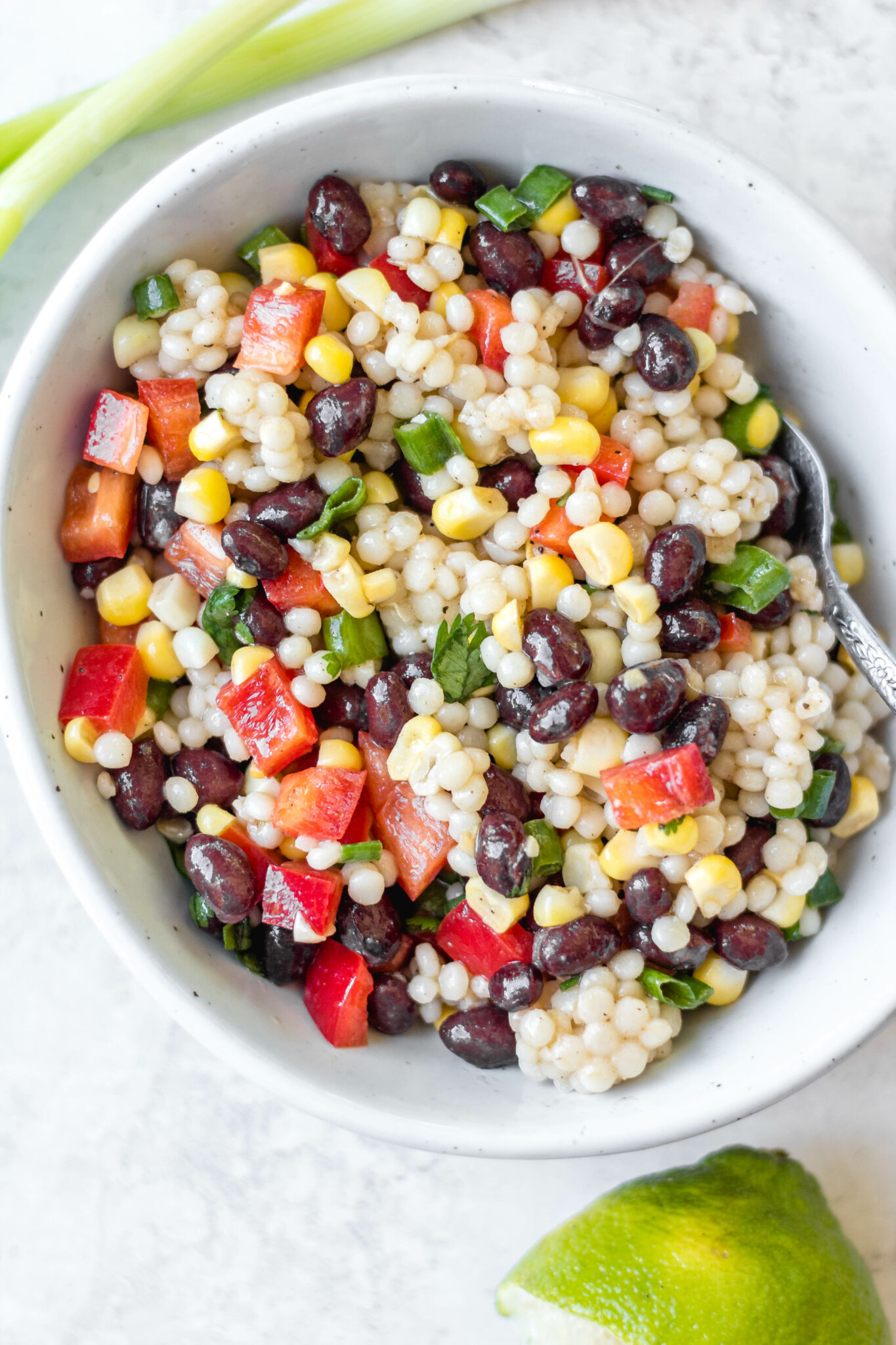 Black Bean Couscous Salad Healthy Hearty Recipes
