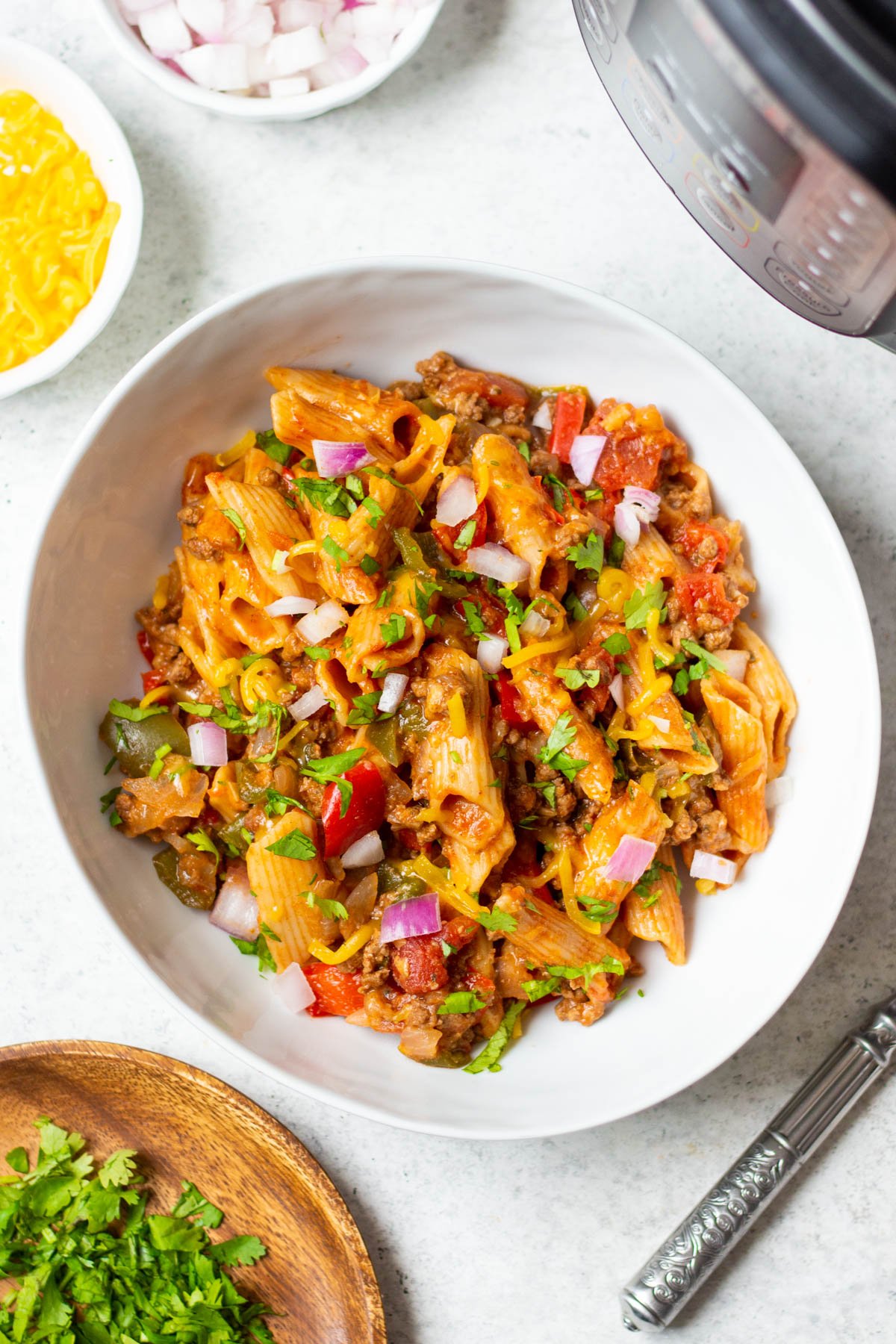 Instant Pot Enchilada Pasta (With Stovetop Instructions) - Healthy ...