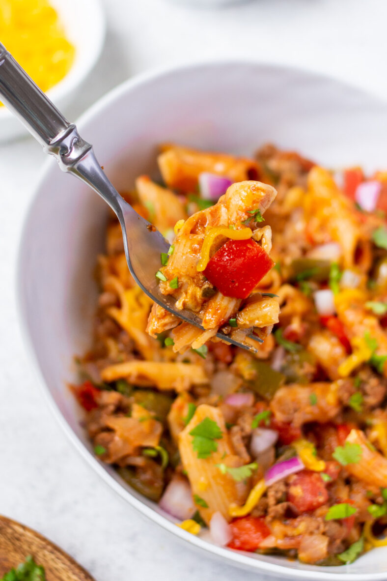 Instant Pot Enchilada Pasta (With Stovetop Instructions) - Healthy ...
