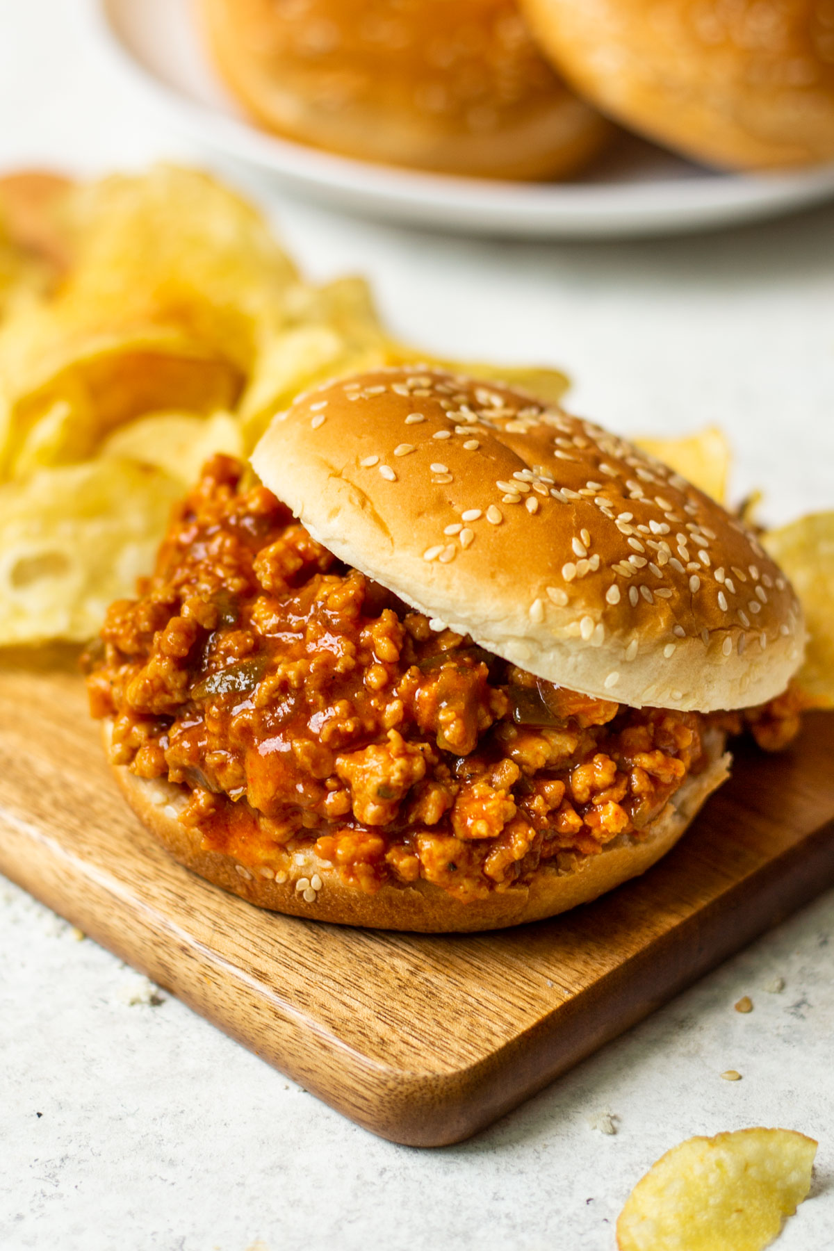 Instant Pot Ground Turkey Sloppy Joes Healthy Hearty Recipes