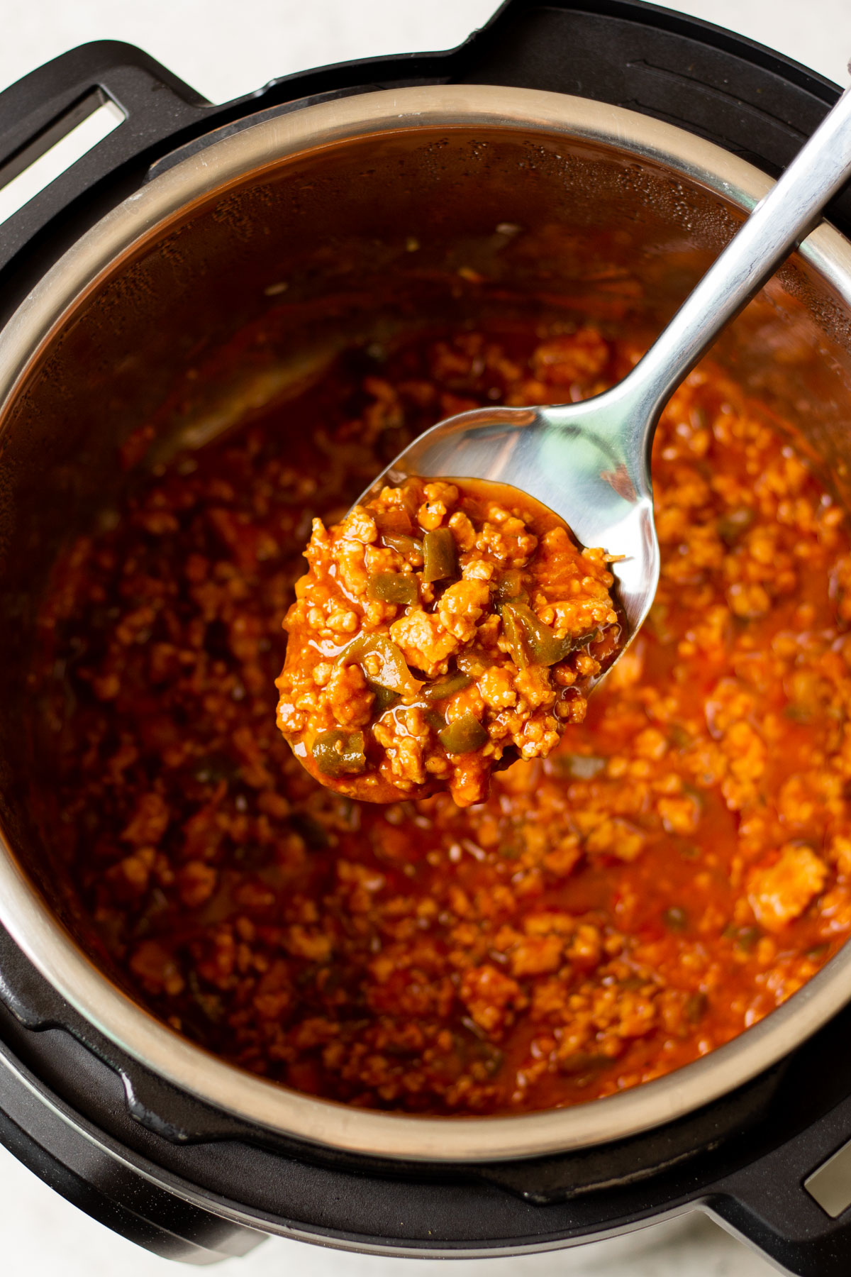 Instant Pot Ground Turkey Sloppy Joes - Healthy Hearty Recipes