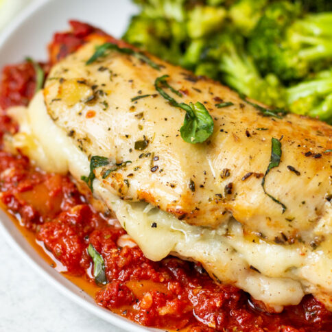 Mozzarella Stuffed Chicken Breast - Healthy Hearty Recipes