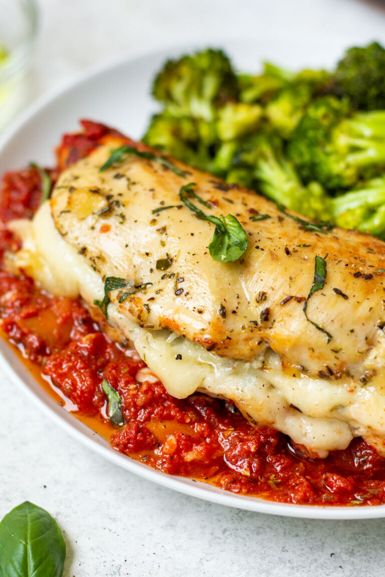 Mozzarella Stuffed Chicken Breast - Healthy Hearty Recipes