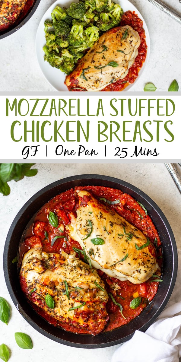 Mozzarella Stuffed Chicken Breast - Healthy Hearty Recipes