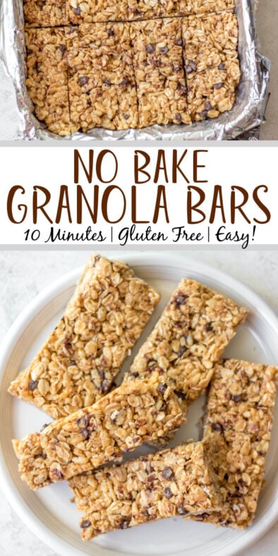 Microwave Granola Bars (No Bake) - Healthy Hearty Recipes