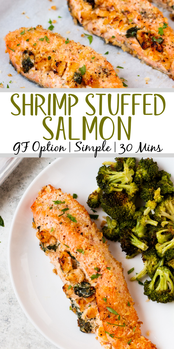 Shrimp Stuffed Salmon Healthy Hearty Recipes