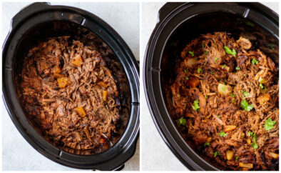 Easy Slow Cooker Pineapple Barbacoa - Healthy Hearty Recipes