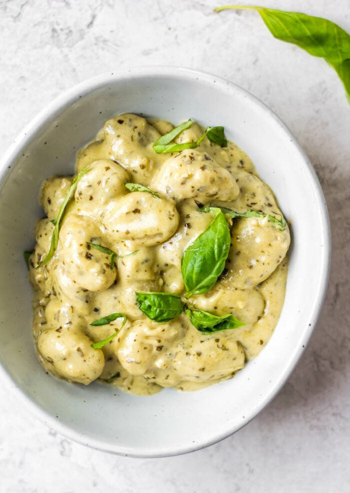 Pesto Gnocchi - Healthy Hearty Recipes